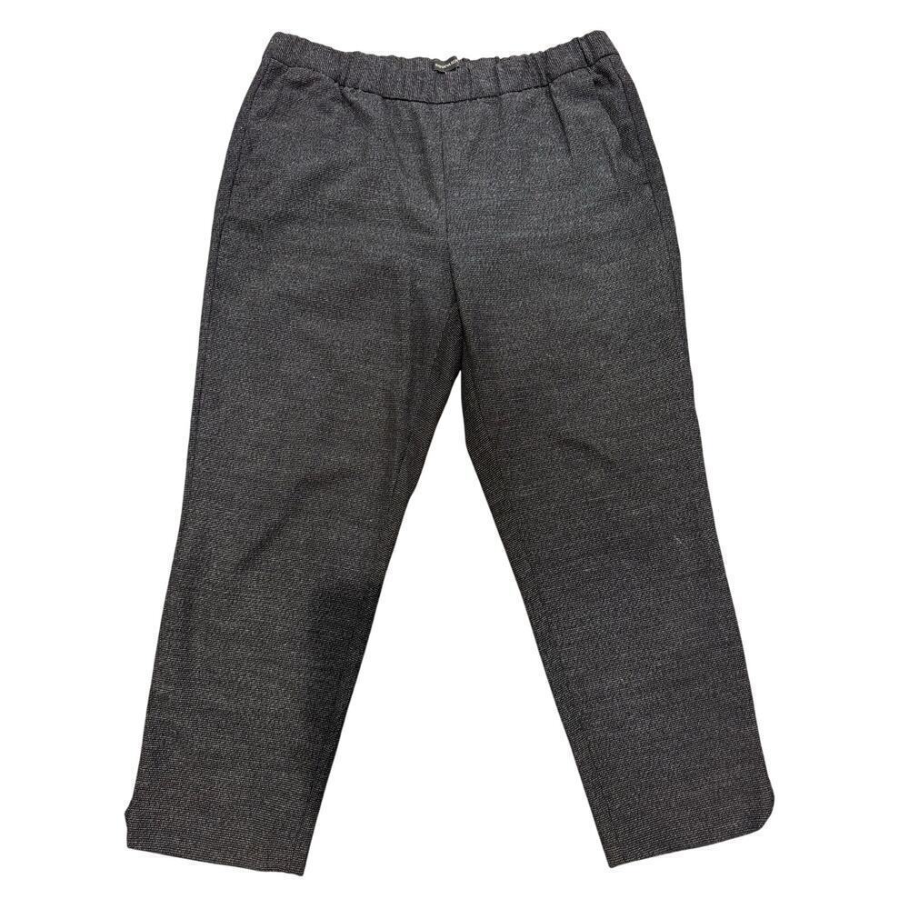 Banana Republic Women’s Medium Gray Straight Ankle Pull-On Dress Pants